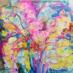 Lumière cristalline / folie rose 2 (2018)