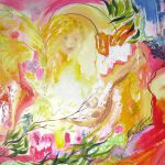 LA MUSICIENNE DUO NAMY PEINTURE par Nanou Parent