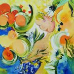 REGARD D\'ARGENT NAMY PEINTURE par Nanou Parent