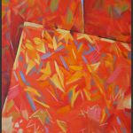 feuilles-rouges par Bernard-Marie  COLLET
