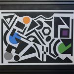 Sun rise in dark City