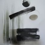 The shadow of oneself 4 42x59cm acrylic on paper