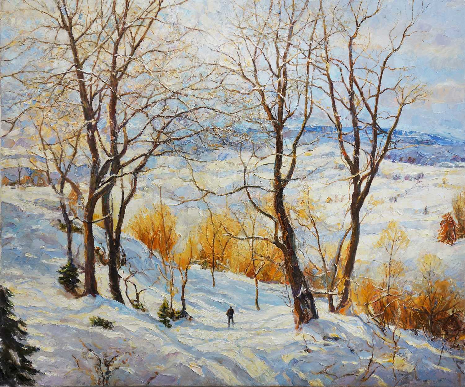 foret-enneigee-50-x-61-cm