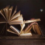 Livres en composition N°4 - 36 x 25 cm