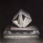 Livres en compositions N°2 - 33 x 33 cm par Jean GAYA
