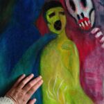 Les mains (détail - M, la Mort et Moi). par Karilyn