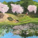 Sakura et nenuphars par GEM