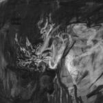 Etude De Rhinocéros par Alain Maison