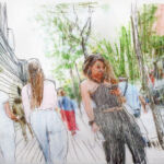 Paseo Catalan n°9 par COPETE (REBELPUBLIC)