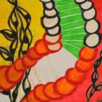Galet orange