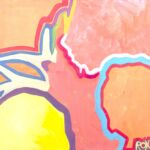 Roxane Godrie Cep 2023 acrylique sur toile 70x70cm par ROX