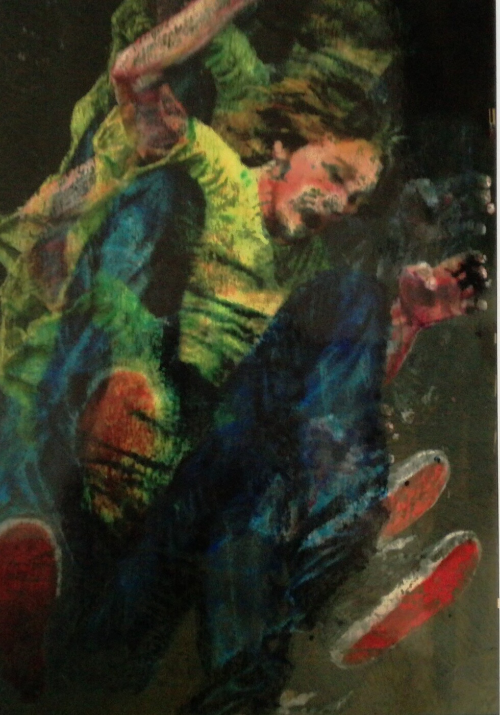 chutes-et-sauts-t-shirt-jaune