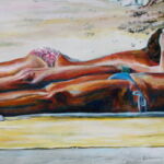 Plage ( à la serviette jaune)