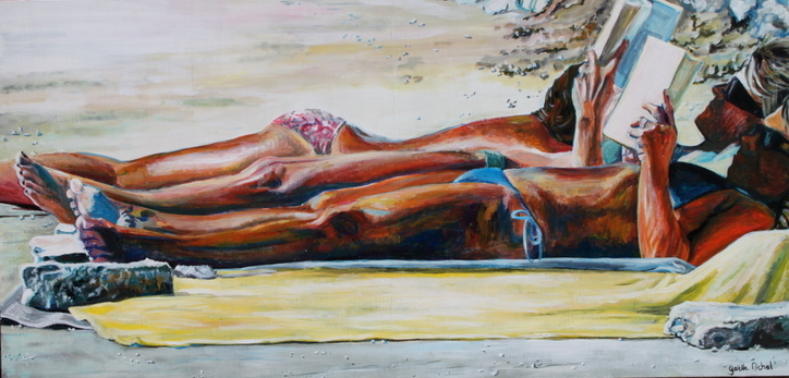 plage-a-la-serviette-jaune