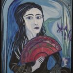 Andalouse aux iris 