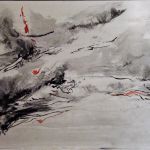 paysage de vent 70x100 cm