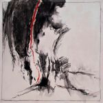 paysage de vent IX artgraf sur toile100x100 cm