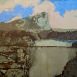 Sainte-Victoire, la digue du barrage Zola (La modification 1) par Don Jacques Ciccolini