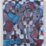 Racecourse (65x54 cm) par BERBAIN Carine