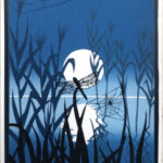 Nuit de la pleine lune n°4 par Claire Luxey