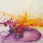 Inspiration photo toile acrylique et gouache
