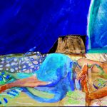 Odalisque bleu