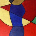 Femme à la tête ronde