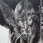 Ange sous les barreaux