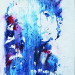 Sur le mur (85 x 80 cm)