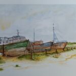  Flotille d\'épaves, le Sillon,Camaret par Sophie SENECHAL