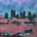 Winter-The end of the day in the cuntryside par Gentil