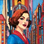 Charlie (40x40) par Frédérique BILEM