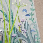 Fresque Herbes folles (détail) par Delphine Lescuyer
