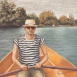 En barque (Bois de Boulogne) par Maxence RAFFI