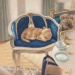 Oblomov au fauteuil bleu par Maxence RAFFI