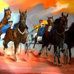 les trotteurs hst 65x81 cms