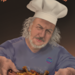 \"Je ne rigole pas avec le cassoulet\" par B.A.F illustration