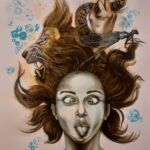 CHRISTELLE par B.A.F illustration