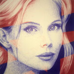 Femmes du monde - Scandinavian girl par Jean-Michel Botsen