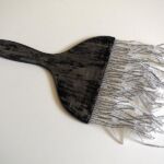 Pinceau-livre : Livre unique /Collection : acquisition MGLC 2012 (centre international des arts graphiques) par Rachele Riviere