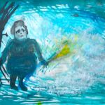 L'entrée de la grotte par Chantal LASCURETTES