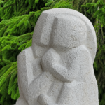 Vierge à l\'enfant par Isabelle Jamson