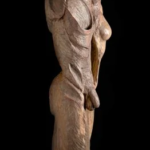 Orange-bleu par Yolande Jung