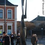 Saultain - 2007 . L\'ARBRE ( Bronze ) H: 3,70m / L: 0,50m / l: 0,35 