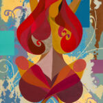 Corbello #P23 - Femme Pensive 3 - 70x50 (AC)