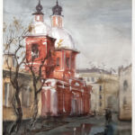 Paysage de la ville par Tatiana Pivovarova