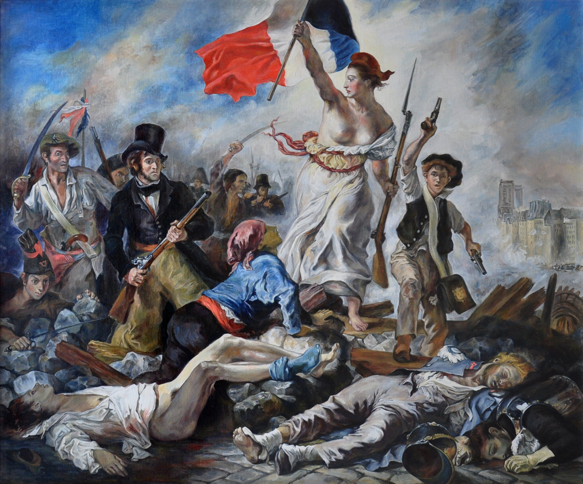 copie-de-la-liberte-guidant-le-peuple-dapres-eugene-delacroix