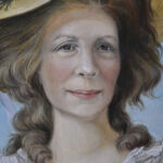 visage fragment par Tatiana Pivovarova