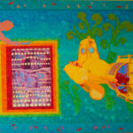 sous marin toile recto-verso, face avant par Yves Aubry, dit Aubrymore