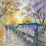 Les quais en automne - Paris par Jocelyne OLIVIER LABROSSE